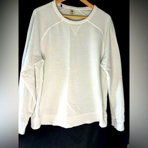 French terry sweatshirt, men’s L